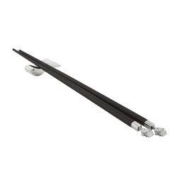Set of Two Chopsticks - Alessandro Stick Steel - Alessi ALESSI ALESAM44SET2