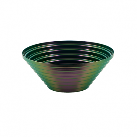 Round Basket 25cm Green and Purple - Maya - Alessi ALESSI ALES7320/25GRP