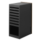 Armário para Consolas de Jogos Preto - Tower - Yamazaki YAMAZAKI YMZ2110