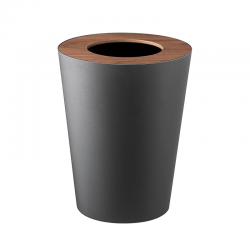 Cubo de Basura Redondo Negro - Rin Preto - Yamazaki YAMAZAKI YMZ3197