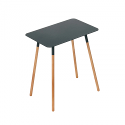 Mesa de Apoio Retangular Preto - Plain - Yamazaki