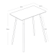 Mesa de Apoio Retangular Preto - Plain - Yamazaki YAMAZAKI YMZ3508