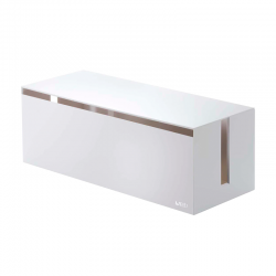Cable Box White - Web - Yamazaki