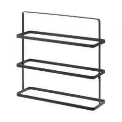Shoe Rack Wide Black - Tower - Yamazaki