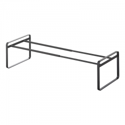 Extendable Shoe Rack Black - Frame - Yamazaki