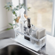 Sponge & Bottle Holder With Drainer White - Tower - Yamazaki YAMAZAKI YMZ5016