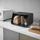 Bread Case With Removable Lid Black - Tower - Yamazaki YAMAZAKI YMZ5291