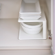 Suporte Retangular para Pratos Branco - Tower - Yamazaki YAMAZAKI YMZ5641
