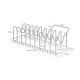 Extendable Pot Lid and Pan Holder Black - Tower - Yamazaki YAMAZAKI YMZ3841