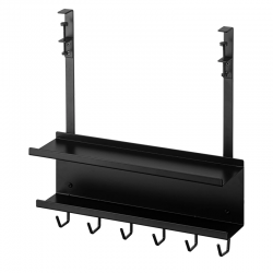 Under-Desk Cable & Router Organizer Black - Smart - Yamazaki
