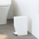 Sanitary Step-On Trash Can White - Tower - Yamazaki YAMAZAKI YMZ3385
