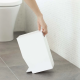 Sanitary Step-On Trash Can White - Tower - Yamazaki YAMAZAKI YMZ3385