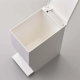 Sanitary Step-On Trash Can White - Tower - Yamazaki YAMAZAKI YMZ3385