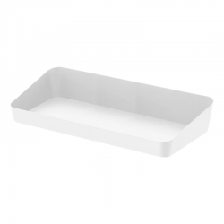 Amenity Tray Wide L White - Tower - Yamazaki