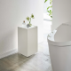 Armário para Rolos de Papel Higiénico com Rodas Branco - Tower - Yamazaki YAMAZAKI YMZ5280