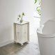 Armário para Rolos de Papel Higiénico com Rodas Branco - Tower - Yamazaki YAMAZAKI YMZ5280