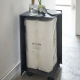Armário para Rolos de Papel Higiénico com Rodas Preto - Tower - Yamazaki YAMAZAKI YMZ5281