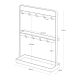 Suporte para Chaves Preto - Smart - Yamazaki YAMAZAKI YMZ2778