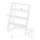 Earring Stand White - Tower - Yamazaki YAMAZAKI YMZ2490