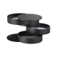 4-Tiered Accessory Case Black - Tower - Yamazaki YAMAZAKI YMZ4069