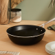 Sartén Honda 28cm Negro - Pots&Pans - Alessi ALESSI ALESJM114/28B