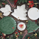 Prato de Sobremesa 20cm Branco - Holly & Berries - Easy Life EASY LIFE ELR2171HOLW