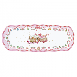 Serving Platter 37x14cm - Sweet Christmas Multicolored - Easy Life EASY LIFE ELR1482SWEC