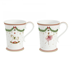 Conjunto de 2 Canecas 300ml - Magic Christmas Multicolorido - Easy Life EASY LIFE ELR1795MNOE