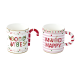 Conjunto de 2 Canecas 350ml - Christmas Twist Multicolorido - Easy Life EASY LIFE ELR3118CTWI