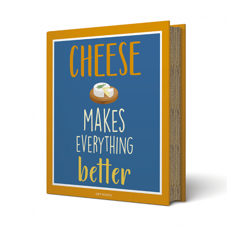 Juego Cuchillo y Tabla 'Cheese Makes Everything Better' - Gift Novels - Easy Life EASY LIFE ELR3269GIFN