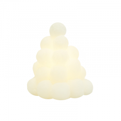 Árbol de Navidad 13cm Blanco - Evy - Sirius SIRIUS SR13327