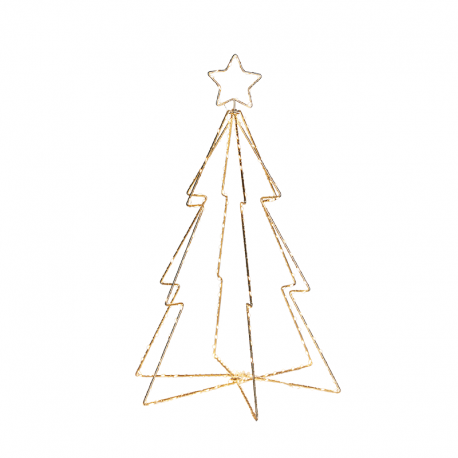 Christmas Tree 160 LED - Esther Gold - Sirius SIRIUS SR51264