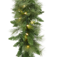 Grinalda Pinheiro Exterior 200 Leds - Pine Verde - Goodwill GOODWILL GWALS69040
