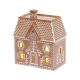 Casa de Jengibre Led 17cm - Gingerbread Town Marrón Y Blanco - Goodwill GOODWILL GWD42073