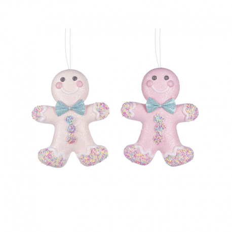 Sprinkles Gingerbread Man 20,5cm - Cotton Candy Carnival Blue And Pink - Goodwill GOODWILL GWTR19066