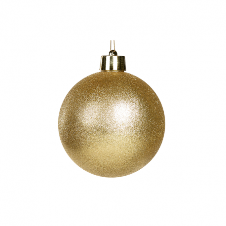 Bola com Purpurinas Dourado 20cm - Display Balls - Goodwill GOODWILL GWUG60058