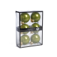 Conjunto 6 Bolas Vidro Verde Azeitona Claro Opaco 7cm - Xmas Balls - Goodwill GOODWILL GWUG60409