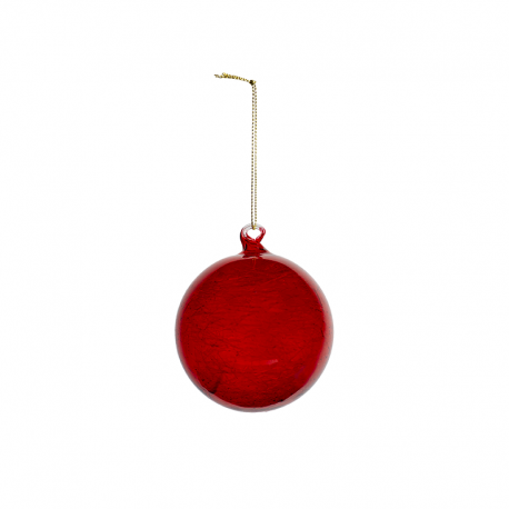 Red Glass Ball 8 cm Red - Goodwill GOODWILL GWP10477