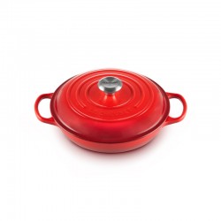 Cacerola Baja 26cm Cereza - Cerise - Le Creuset LE CREUSET LC21180260602430