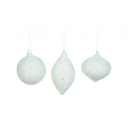 Ornamento Vidro Verde Claro 10cm - Mermaids & Treasures - Goodwill GOODWILL GWP28422