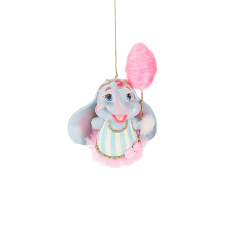 Ornamento Elefante 11,5cm - Cotton Candy Carnival Azul, Crema, Dorado Y Rosa - Goodwill GOODWILL GWB87456