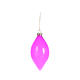 Pink Glass Ornament 8cm - Cotton Candy Carnival Pink - Goodwill GOODWILL GWP29171