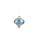 Glass Delft Bird Ornament 10cm - Flora Dusk White And Blue - Goodwill GOODWILL GWTR20447