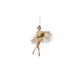 Ornamento Bailarina Pérola Branco e Dourado 19cm - The Art of Ballet - Goodwill GOODWILL GWTR20577