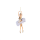 Pearl and Tulle Ballerina Ornament White and Champagne 19cm - The Art of Ballet - Goodwill GOODWILL GWTR20580
