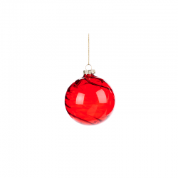 Adorno Vidrio Rojo 8cm - Gingerbread Town - Goodwill GOODWILL GWP28464