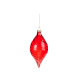 Red Glass Ornament 8cm - Gingerbread Town Red - Goodwill GOODWILL GWP28464