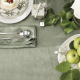 Toalha de Mesa 100% Linho Verde 175x320cm - Tivoli - Le Jacquard FranÇais LE JACQUARD FRANÇAIS LJF30853