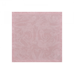 Servilleta de Mesa 100% Lino Rosa - Tivoli - Le Jacquard FranÇais