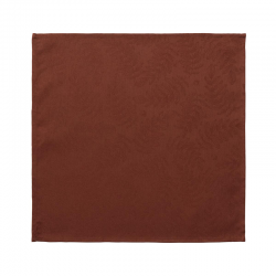 Guardanapo de Mesa 100% Algodão Vermelho 50x50cm - Vegetal Mood - Le Jacquard FranÇais